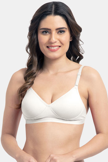Buy Tweens Padded Non Wired Full Coverage T-Shirt Bra - Off White